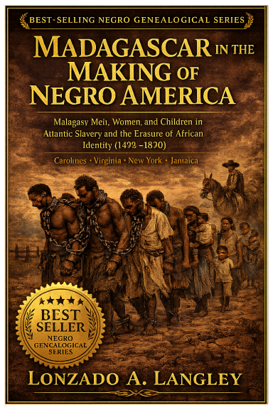 Madagascar Slavery Book cover for "Madagascar in the Making of Negro America" by Lonzado A. Langley.